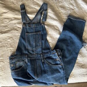 Classic Blue Denim Overalls